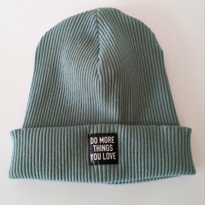 Hipster Beanie Erwachsene - Eukalyptus