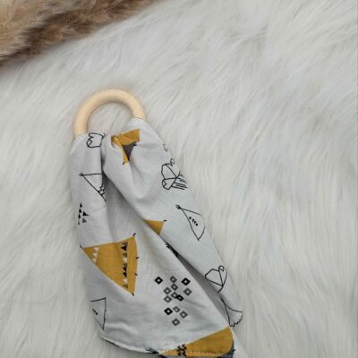 Schnuffeltuch Tipi, FSC®-Holz