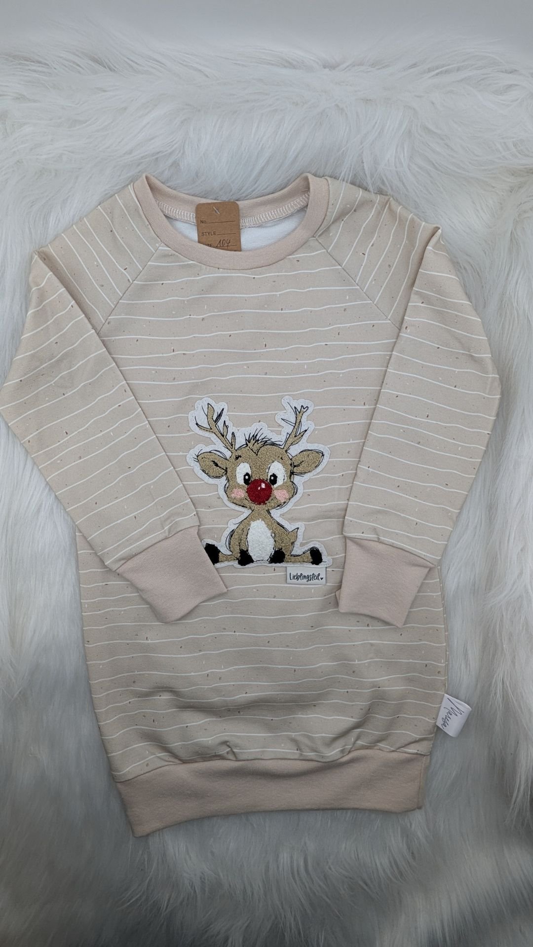 Longkleid Rentier Gr.104