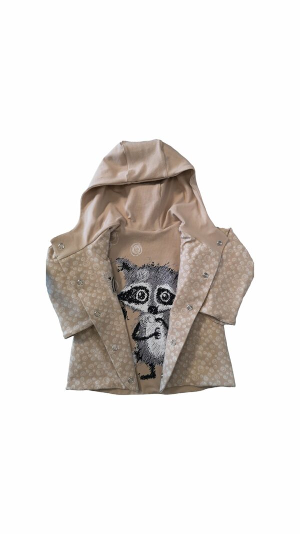 Wendejacke Waschbär Gr. 86