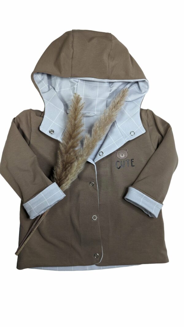 Wendejacke Bär Gr. 92 – Bild 3