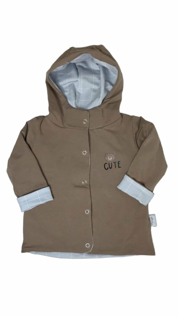 Wendejacke Bär Gr. 92 – Bild 4