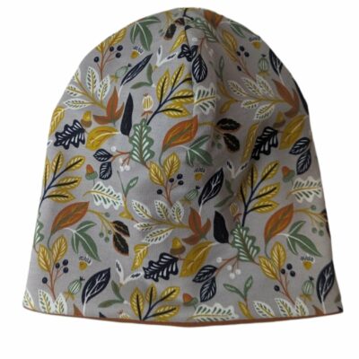 Beanie Herbstblätter 6-12 Monate