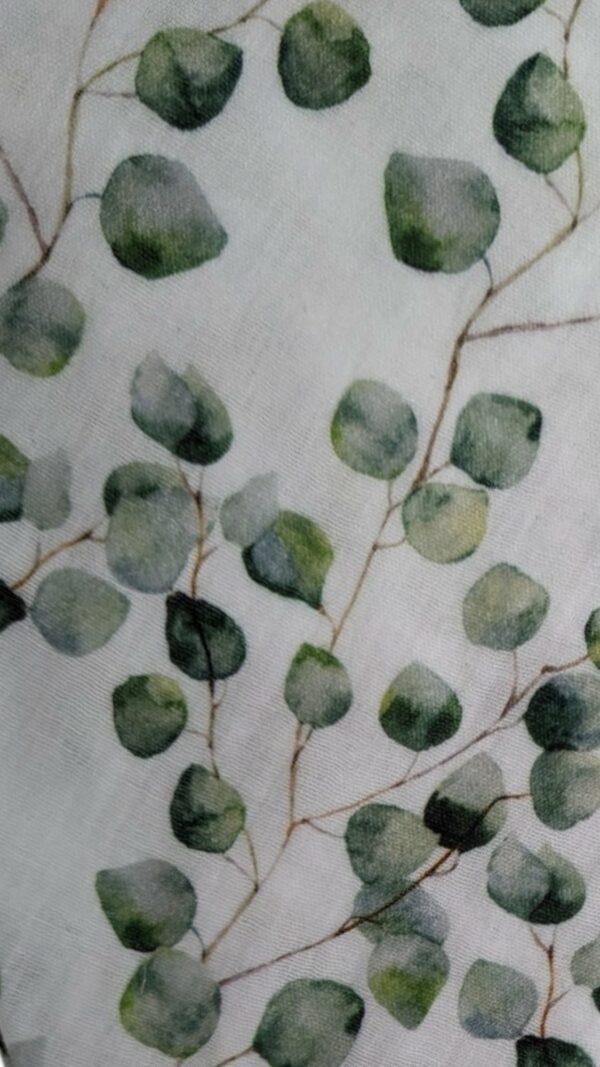 Musselintuch Eukalyptus (M), 70x50 cm – Bild 3