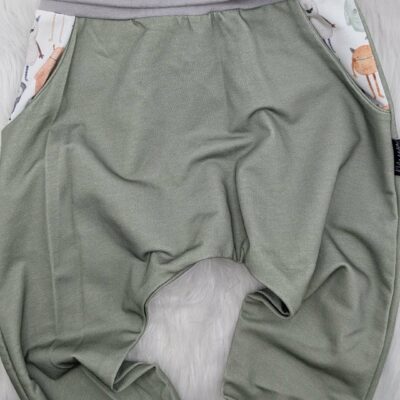 Mitwachshose Grün Gr. 92