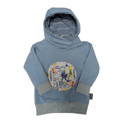 Hoodie Monster 1-2 Jahre (Gr. 92)