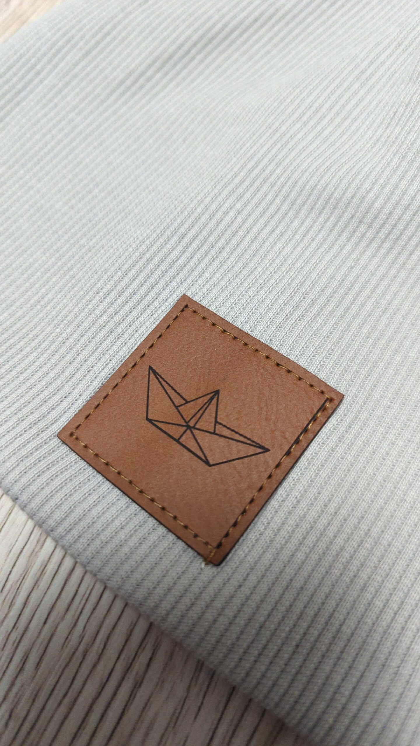 Ripp-Beanie ab 2 Jahre (grau) – Bild 2