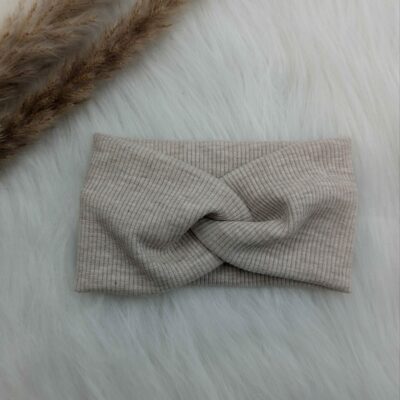 Stirnband Beige melliert (39 cm)