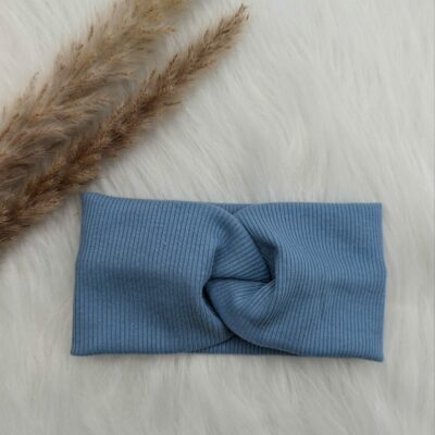 Stirnband Hellblau (48 cm)