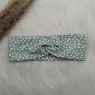 Stirnband Mint Dots (54 cm)