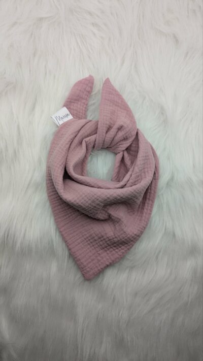 Musselintuch Rosa (L), 65x50 cm