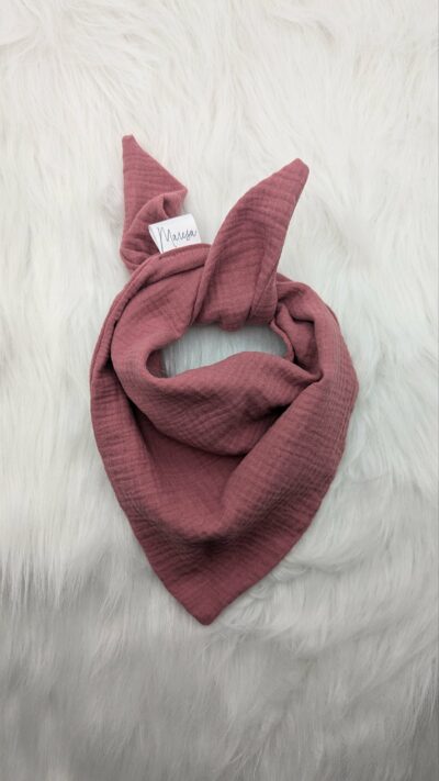 Musselintuch Beere (M), 65x50 cm