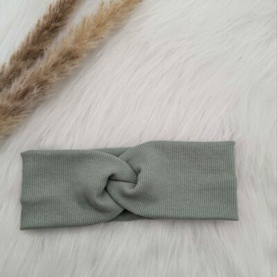 Stirnband graues Mint (50 cm)