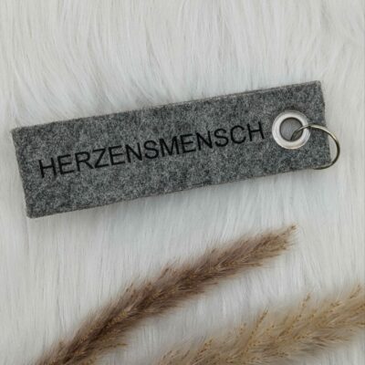 Schlüsselband "Herzensmensch"