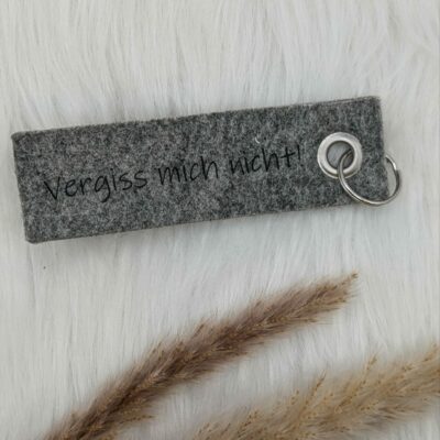 Schlüsselband "Vergiss mich nicht!"