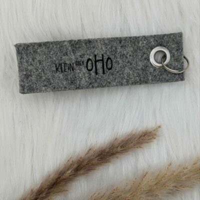 Schlüsselband "Klein aber OHO"