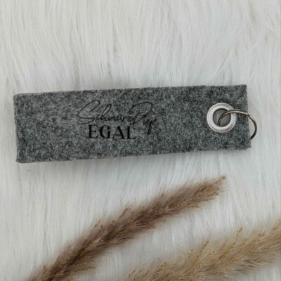 Schlüsselband "SchnurzPiep EGAL"