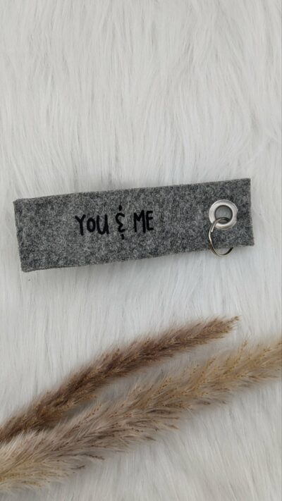 Schlüsselband "YOU & ME"