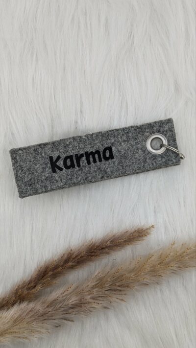Schlüsselband "KARMA"