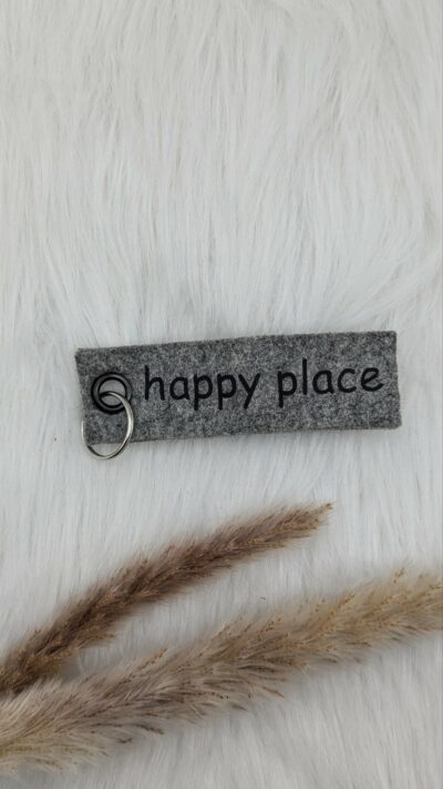 Schlüsselband "Happy place"
