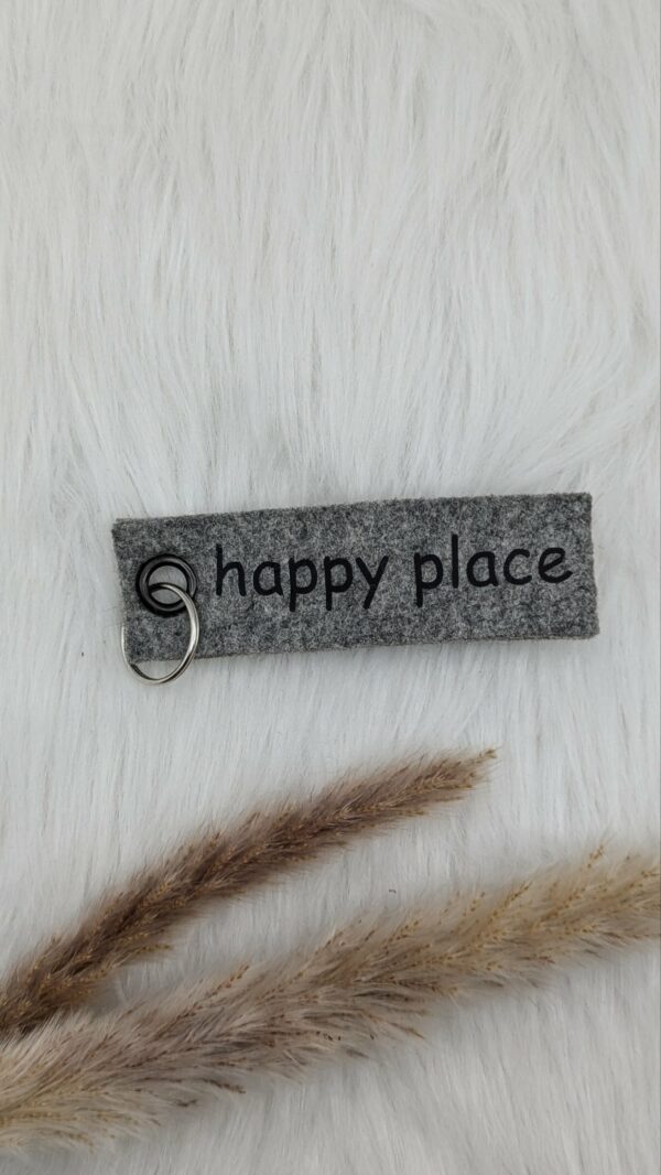 Schlüsselband "Happy place"