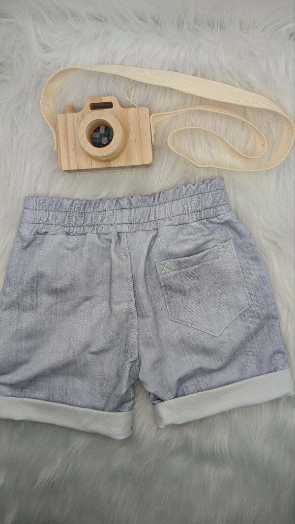 kurze Hose Denimoptik Gr. 116 – Bild 2