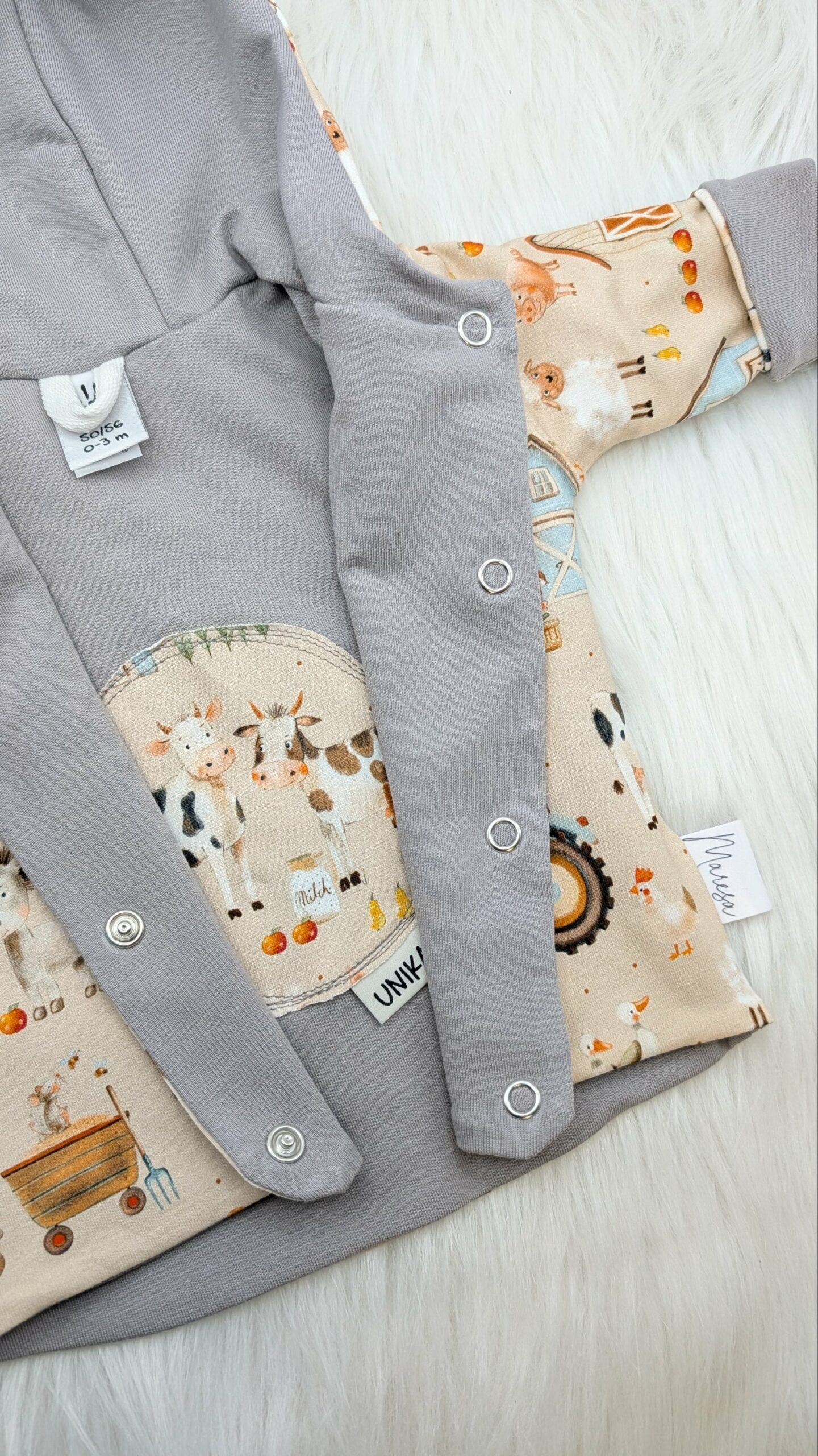 Bio Jersey Bauernhof - GOTS – Bild 6