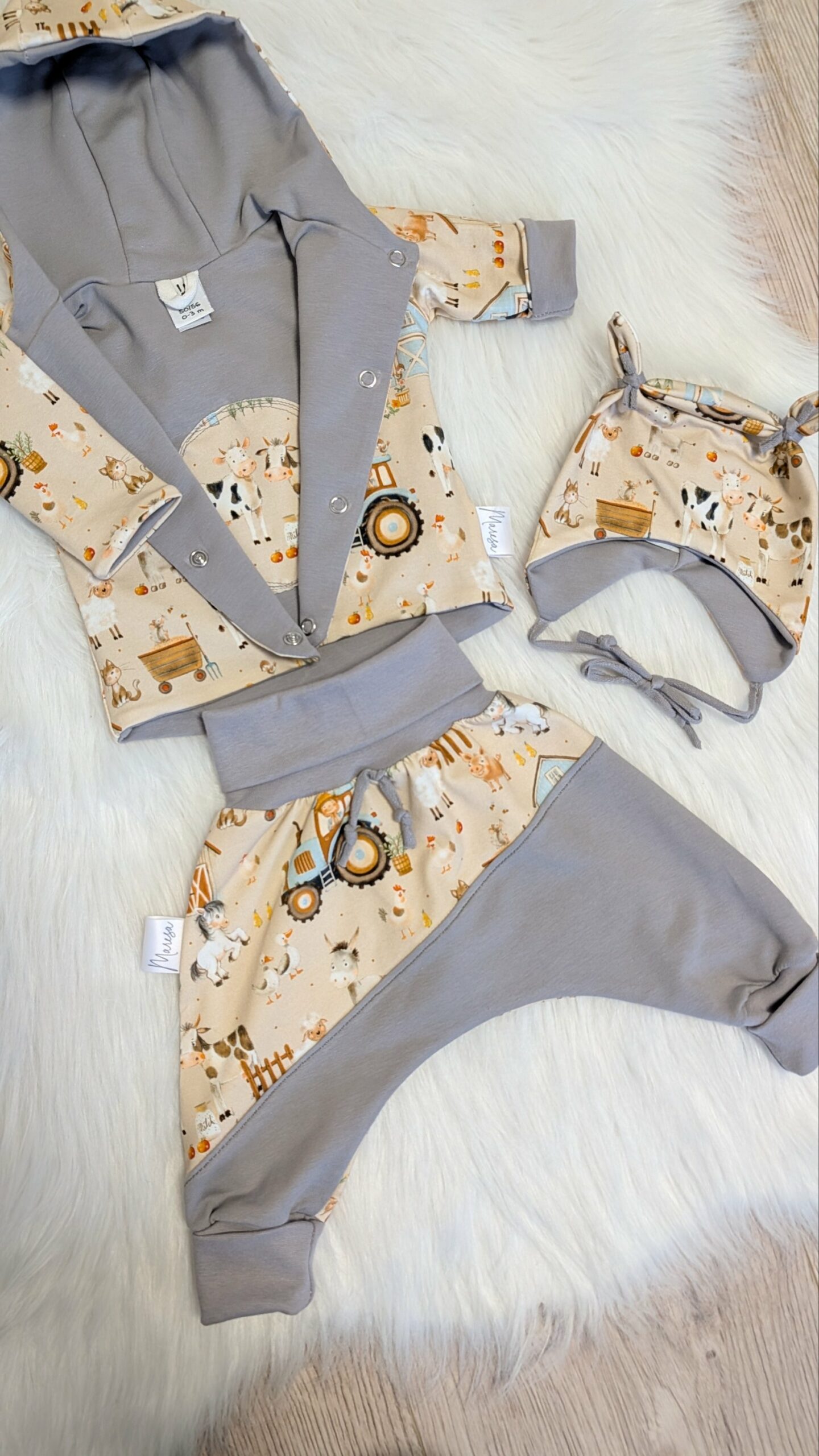 Bio Jersey Bauernhof - GOTS – Bild 5