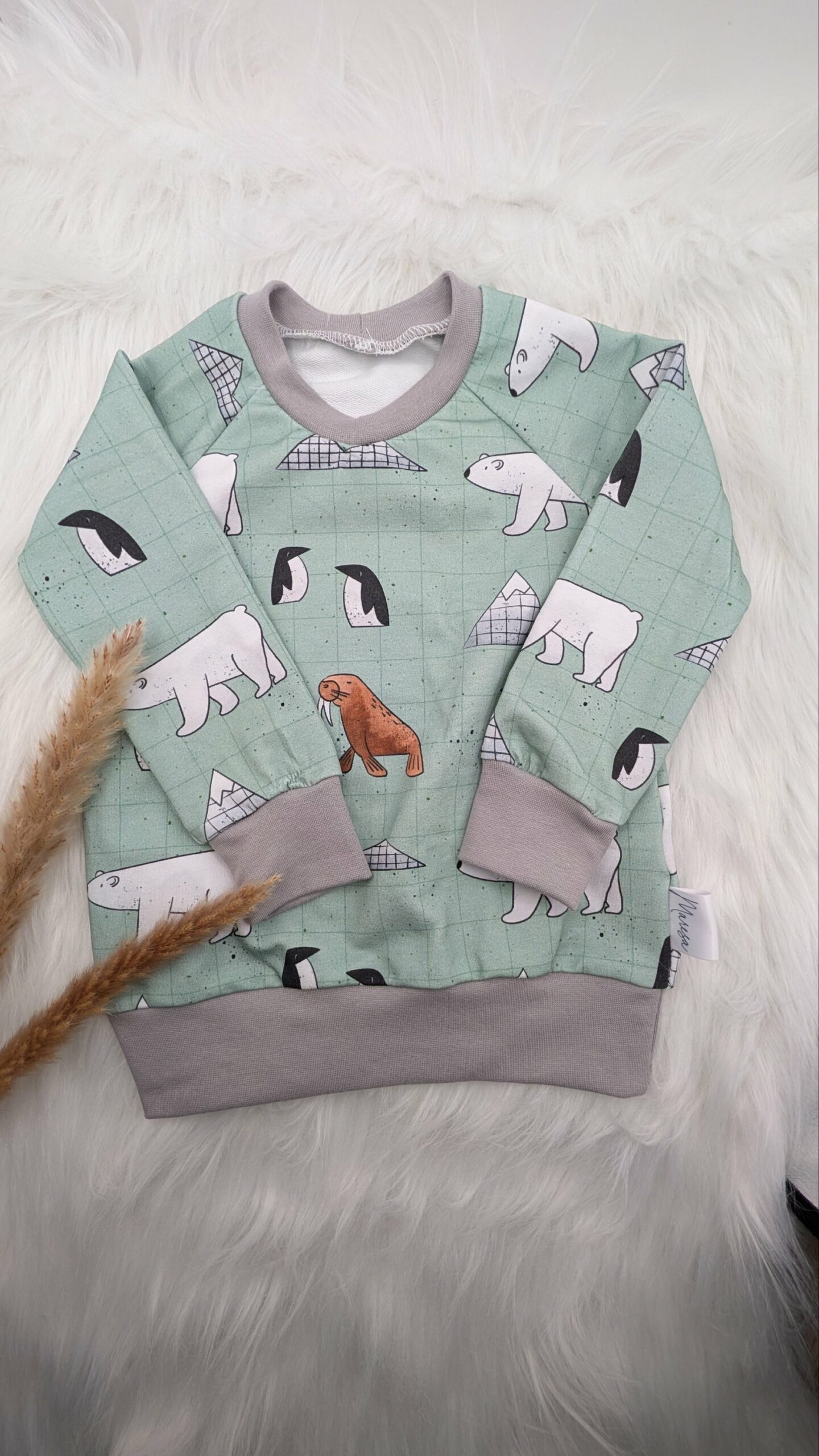 Pullover Eisbären 1-2 Jahre (Gr. 92)