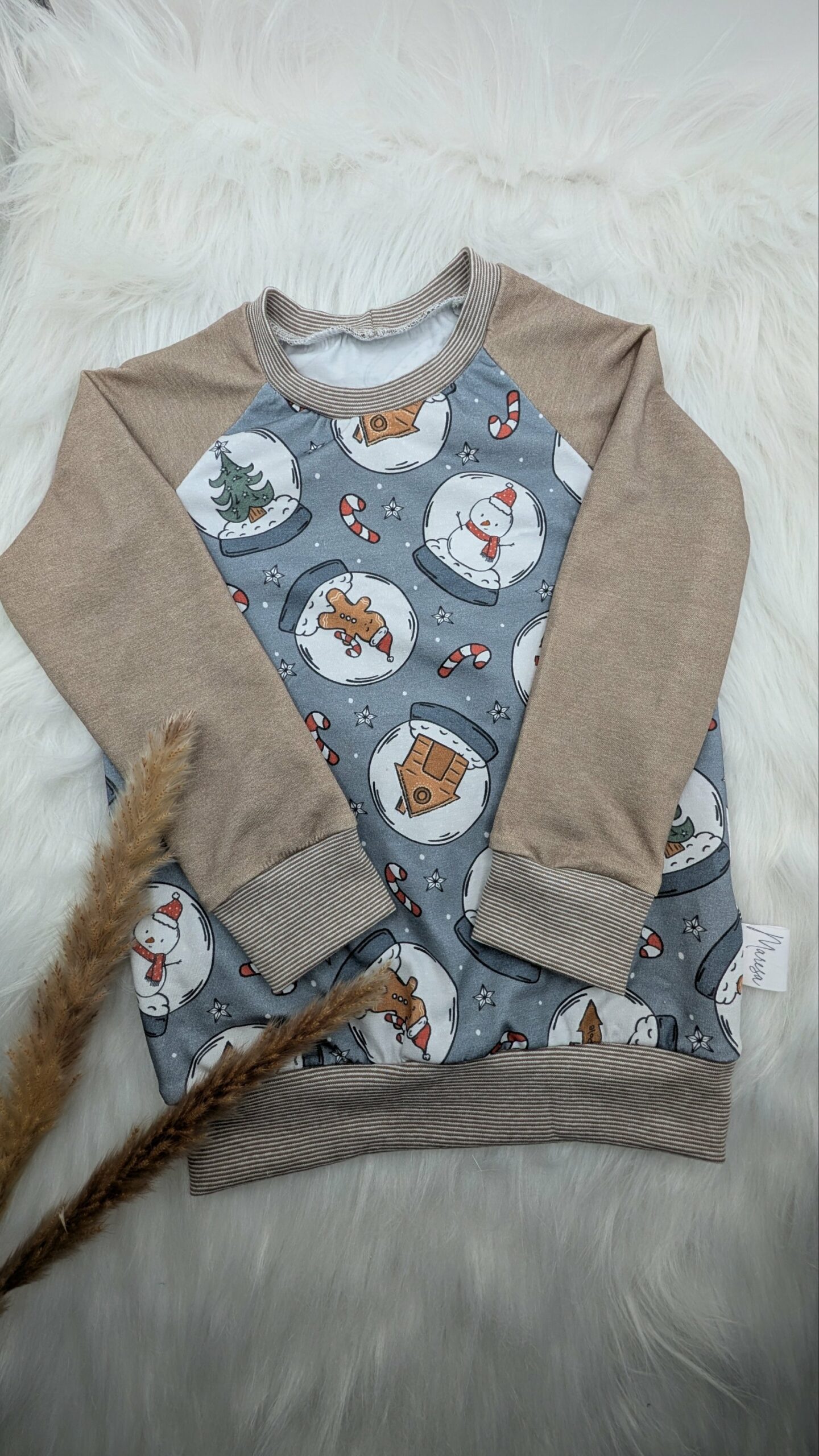 Pullover Schneekugel 3-4 Jahre (Gr. 104)