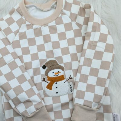 Pullover Schneemann 4-5 Jahre (Gr. 110)