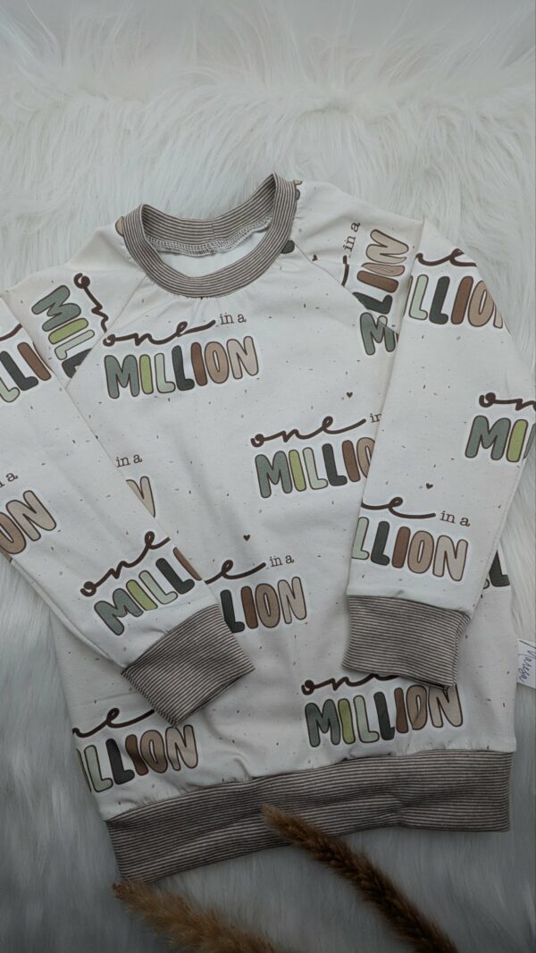 Pullover "one in a Million" 4-5 Jahre (Gr. 110) – Bild 2