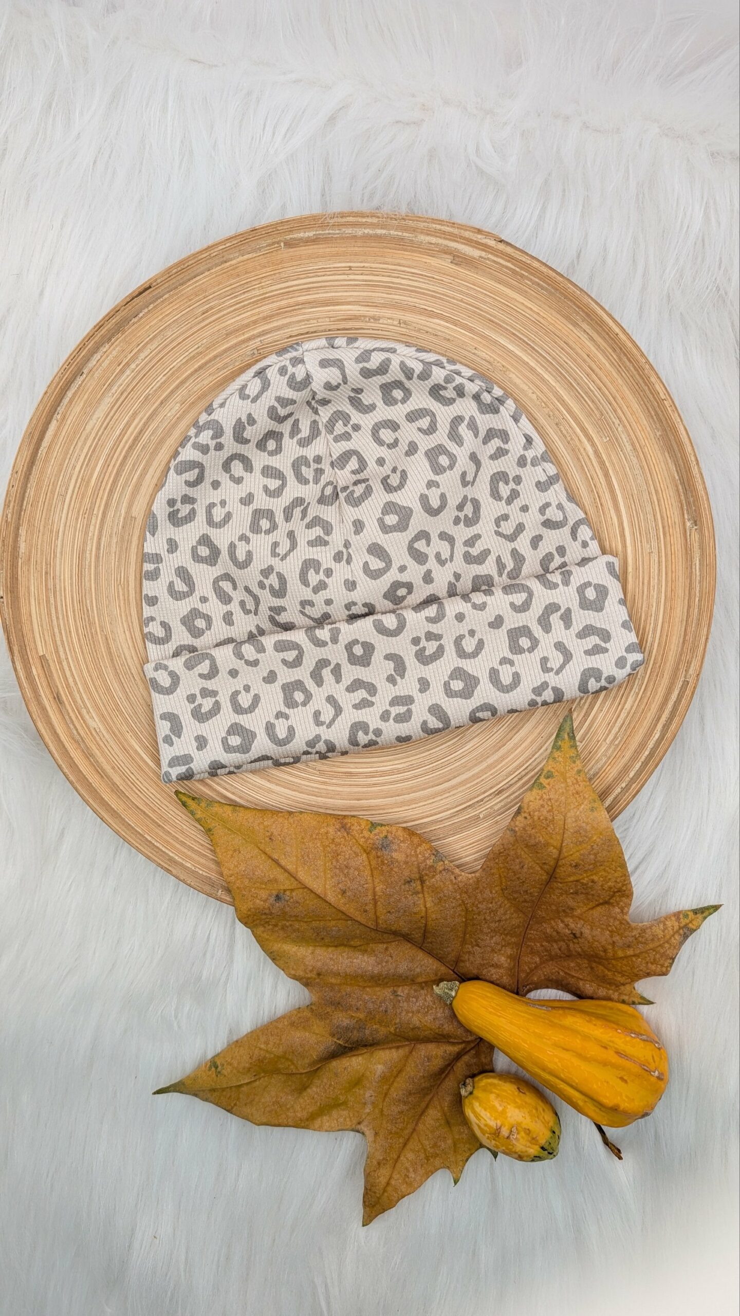 Ripp-Beanie Leo KU 54 cm