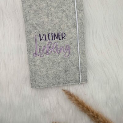U-Heft Hülle Filz "Kleiner Liebling"