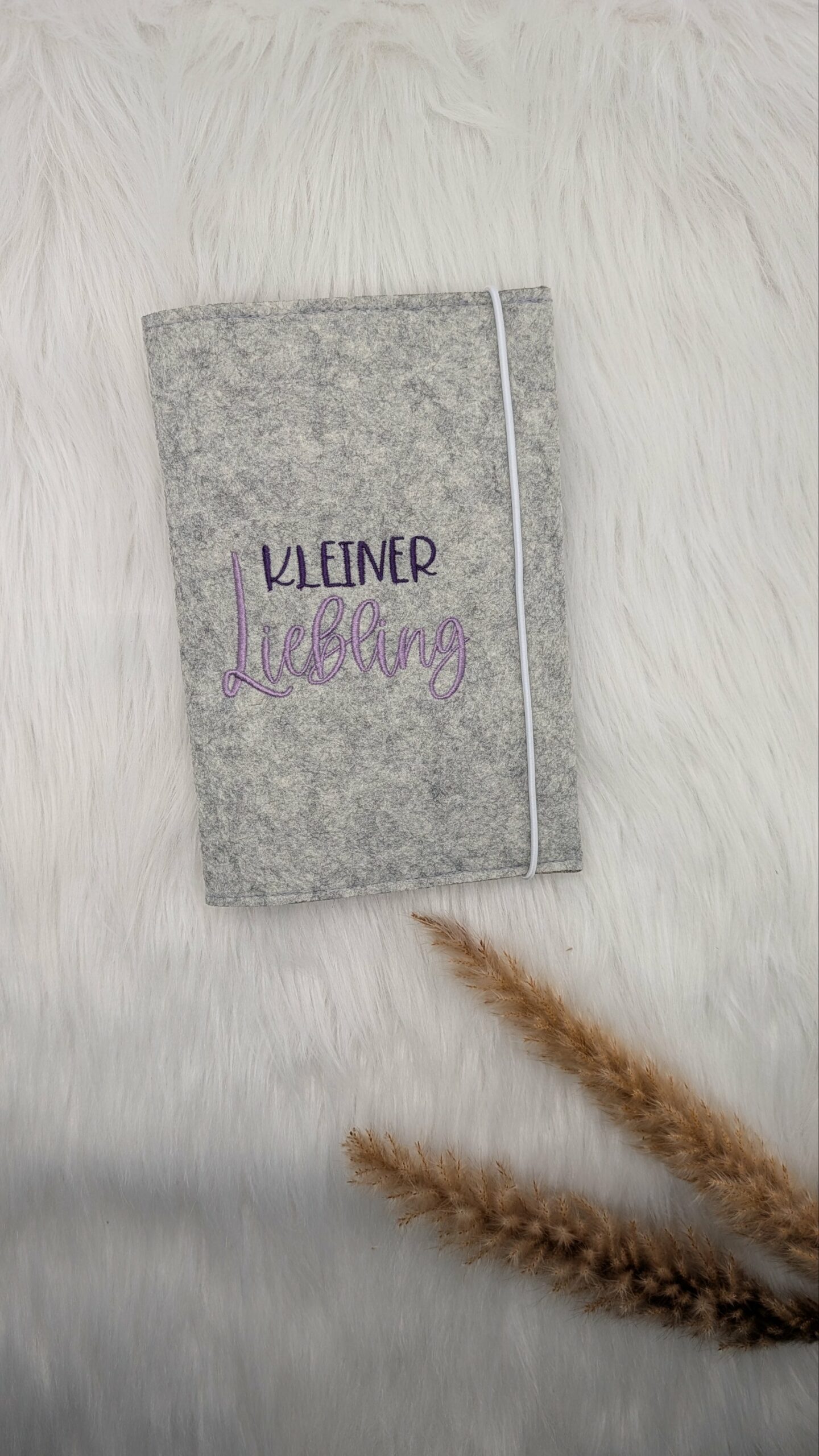 U-Heft Hülle Filz "Kleiner Liebling"