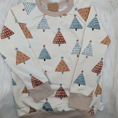 Pullover Bäume Gr. 110