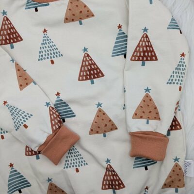 Ballonkleid Tannenbäume Gr. 86/92