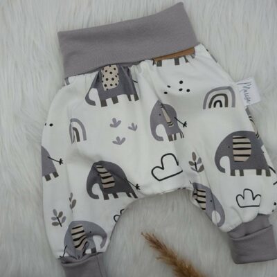 Mitwachshose Elefant Gr. 50/56