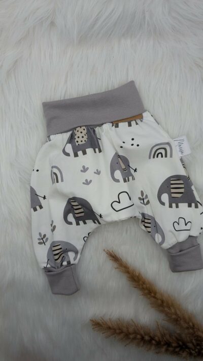 Mitwachshose Elefant Gr. 50/56