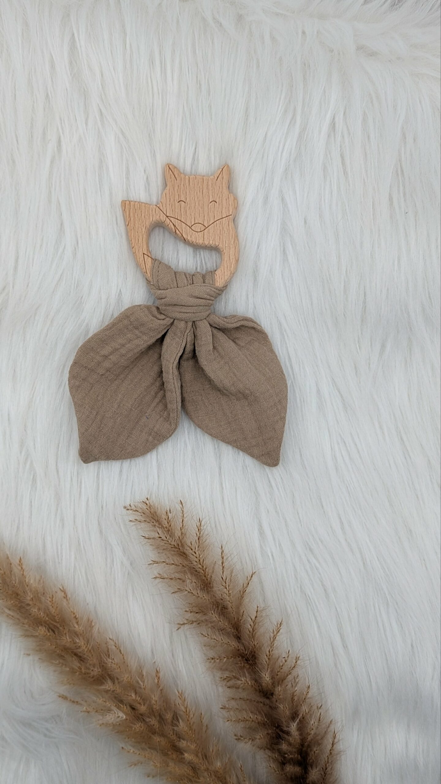 Greifling Fuchs FSC®-Holz braun