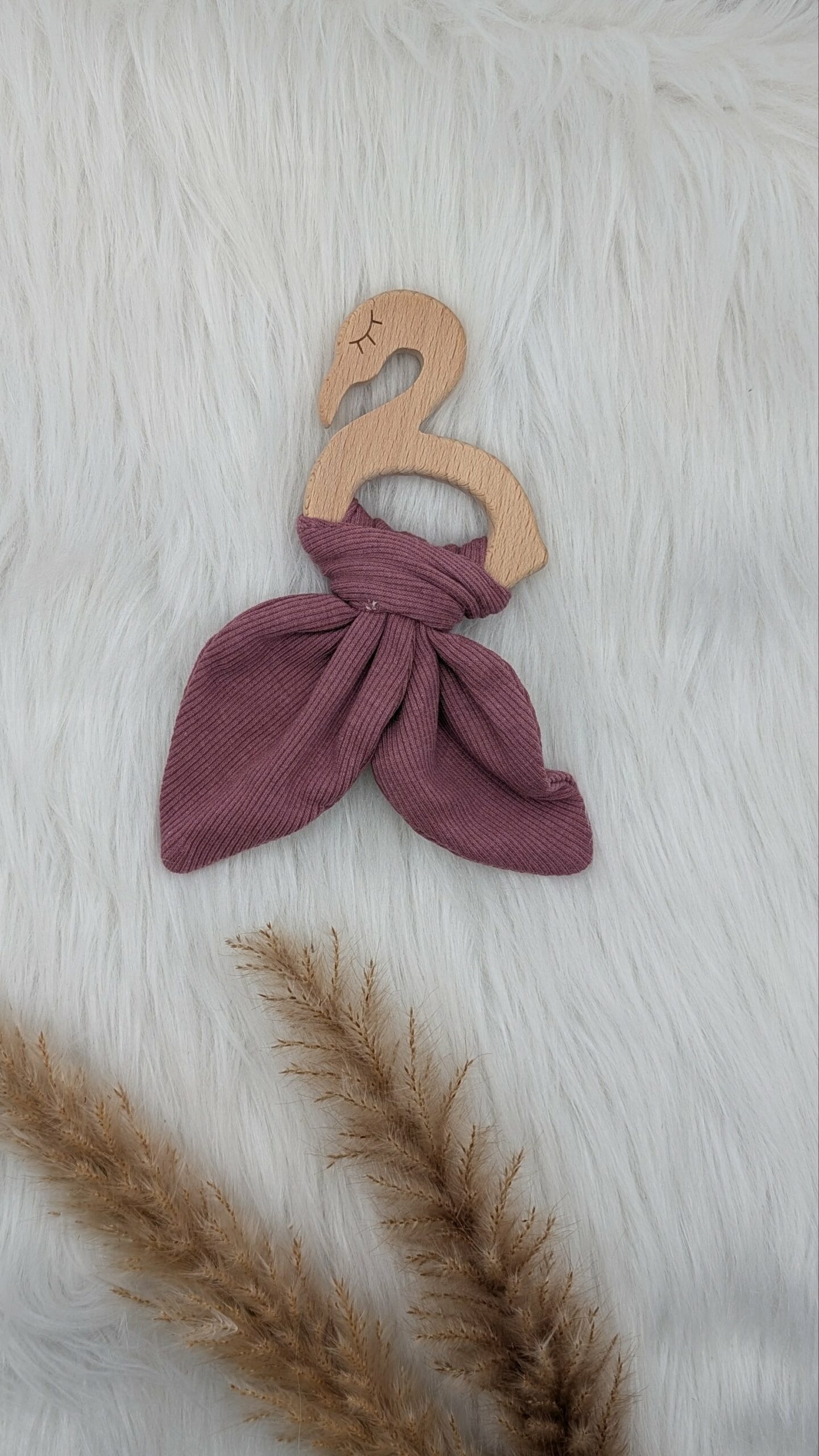 Greifling Flamingo FSC®-Holz beere