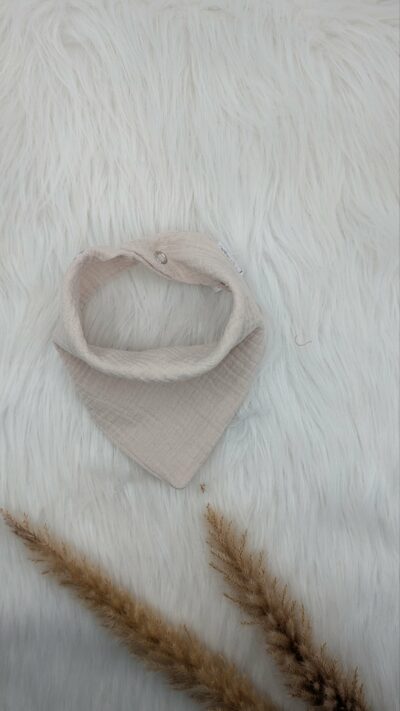 Musselintuch Beige (S)