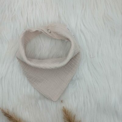 Musselintuch Beige (S)