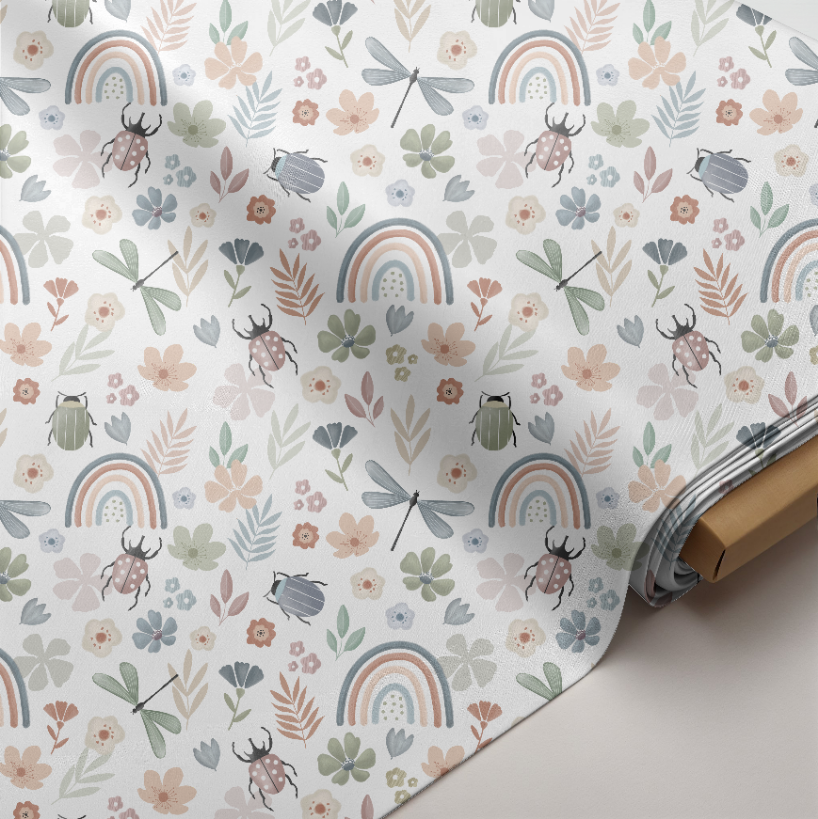 Bio Jersey Blumenwiese - GOTS