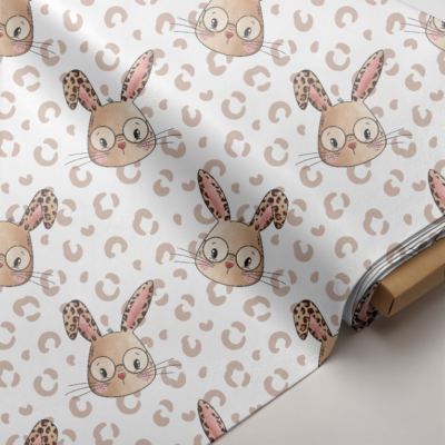 Bio French Terry Hase/Leo - GOTS