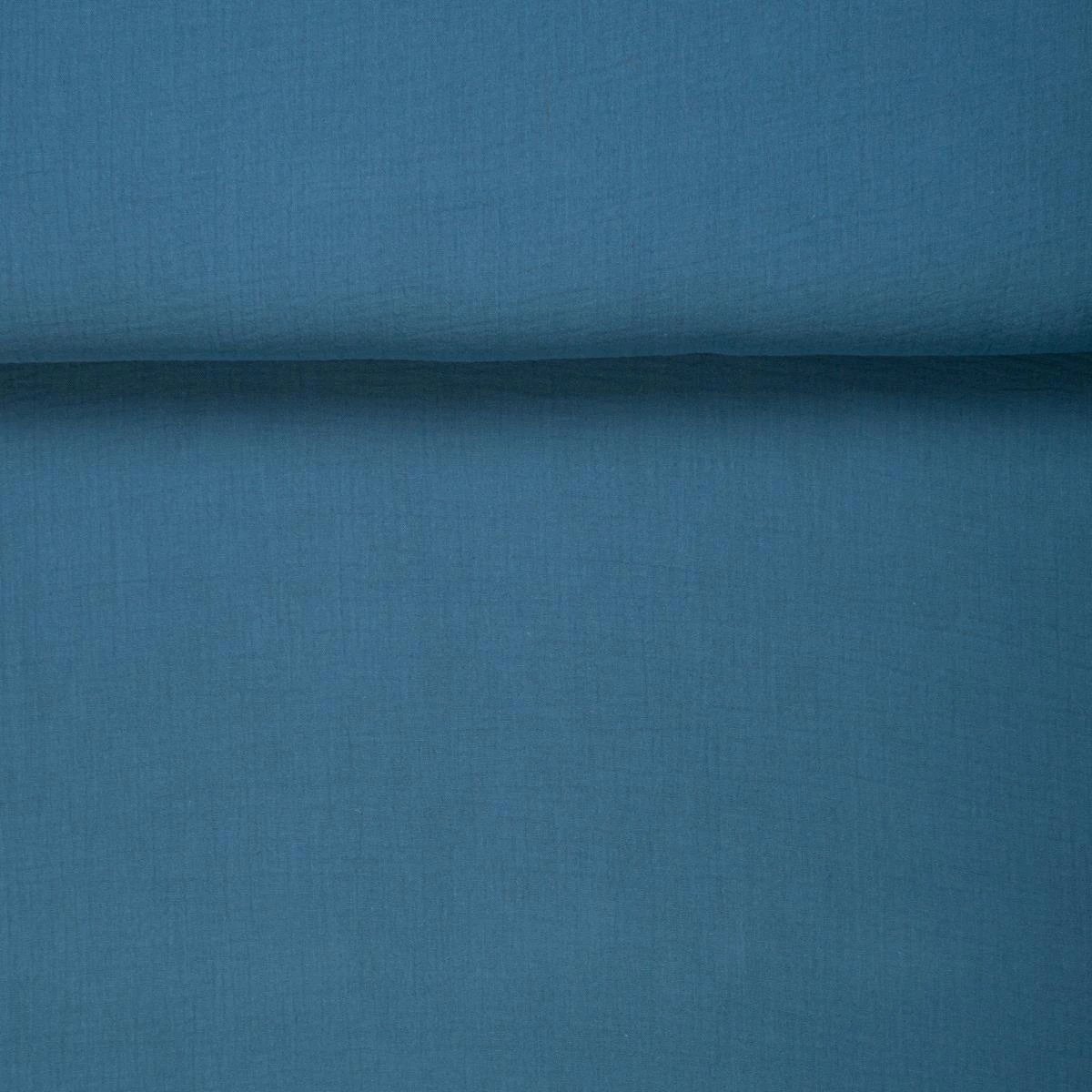 Bio Musselin - GOTS - petrol – Bild 3