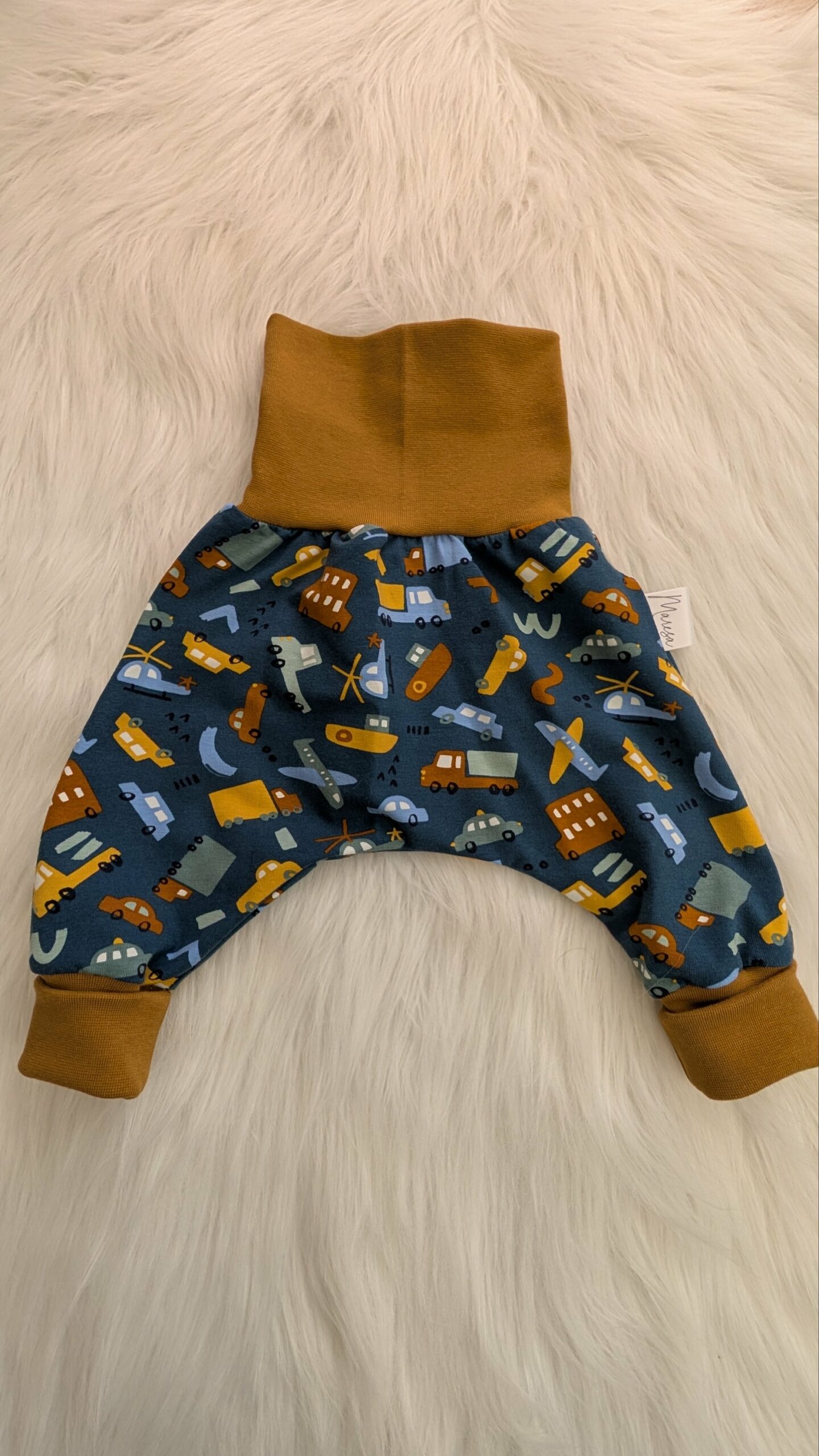 Mitwachshose Fahrzeuge Gr. 50/56