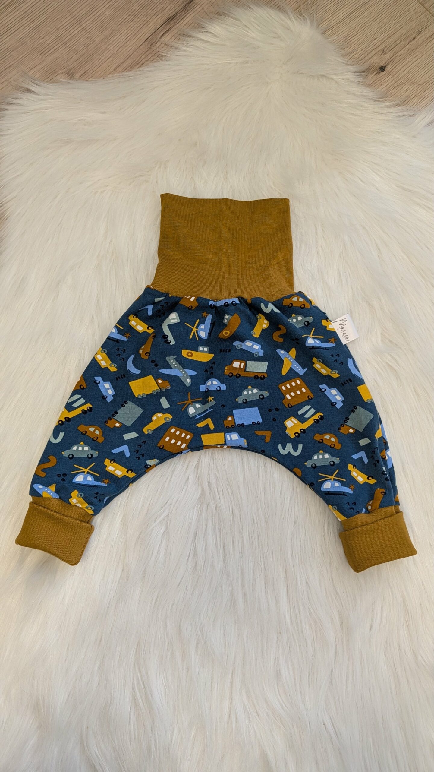 Mitwachshose Fahrzeuge Gr. 62/68