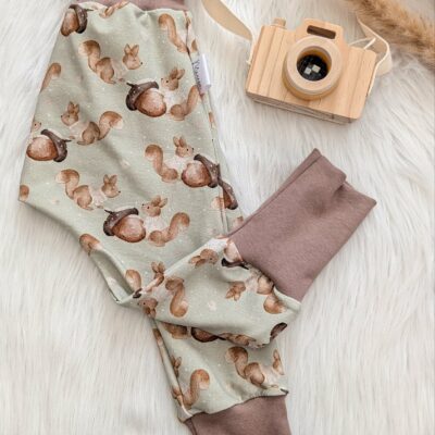 Mitwachshose Eichhörnchen Gr. 80