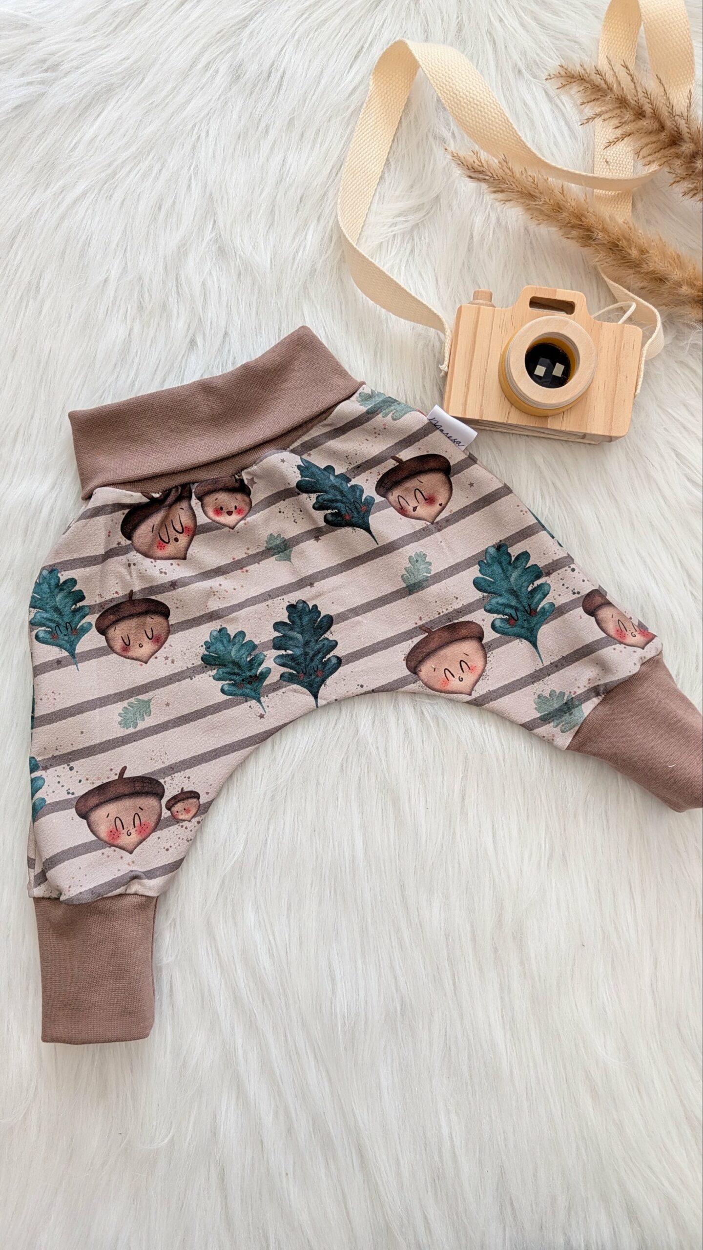 Mitwachshose Herbstliebe Gr. 50/56 – Bild 2